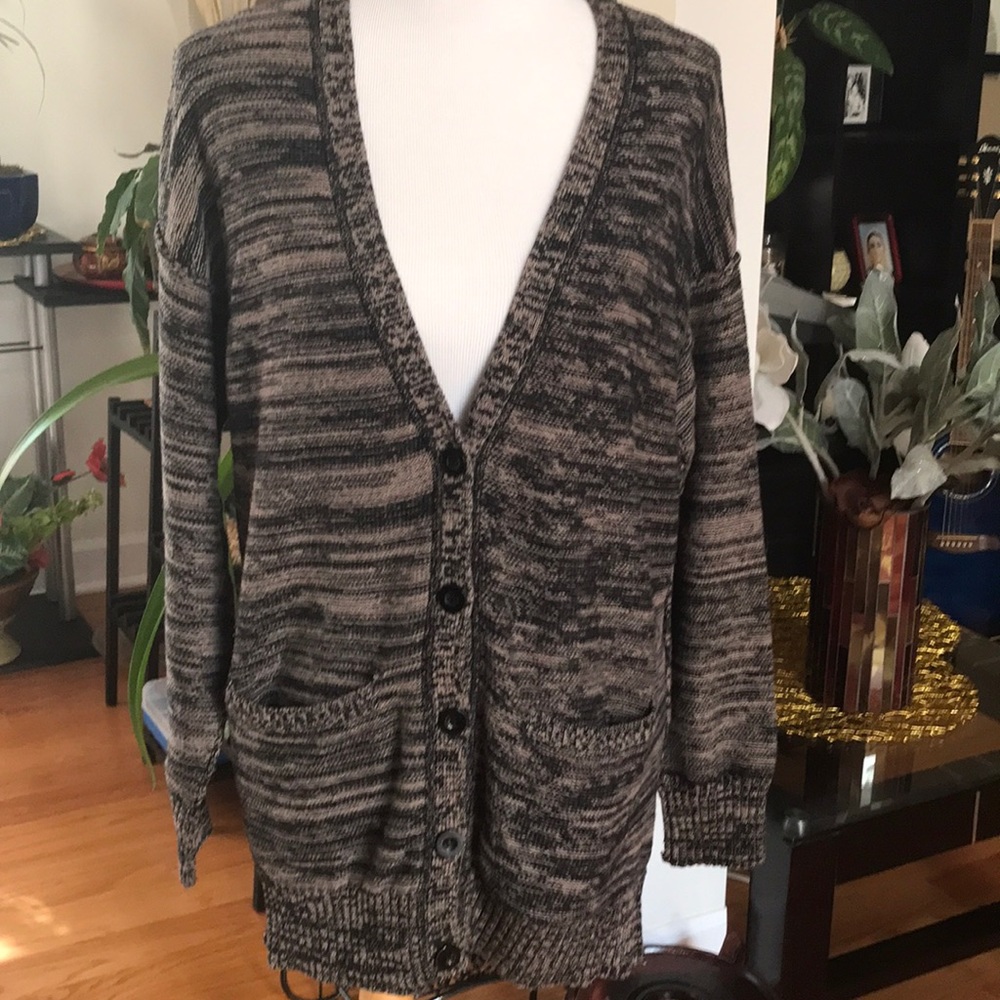 BCBGeneration ripped back cardigan